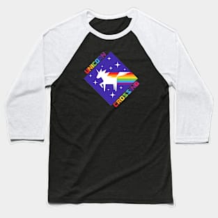 Unicorn Crossing Baseball T-Shirt